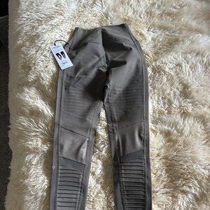 ALO High-waist Moto Leggings
